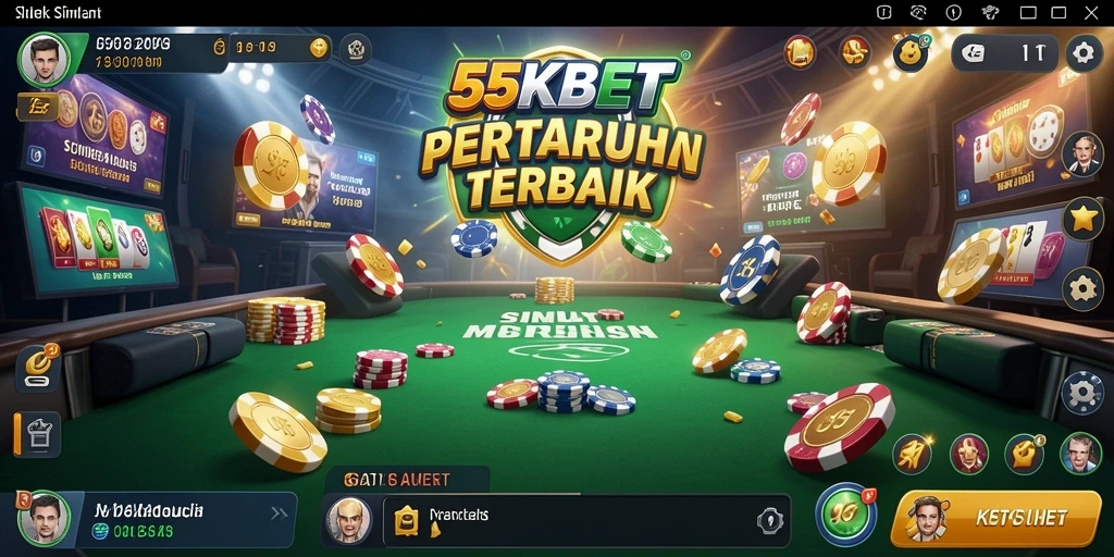 Tampilan gameplay 55KBET yang seru dan kompetitif.