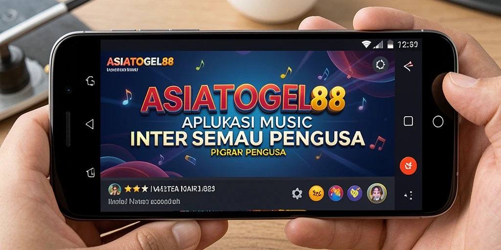 Tampilan gameplay ASIATOGEL88 dengan fitur musik interaktif.