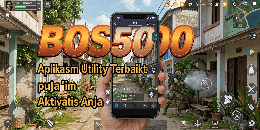 Tampilan antarmuka BOS5000 yang sederhana dan intuitif.