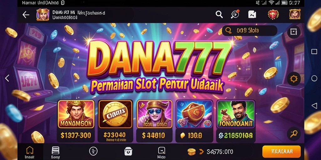 Tampilan gameplay menarik dari DANA777 yang penuh warna.