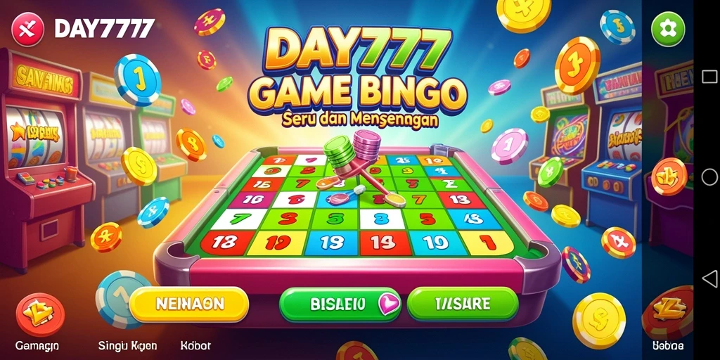 Tampilan menawan dari gameplay Bingo DAY777 yang menarik