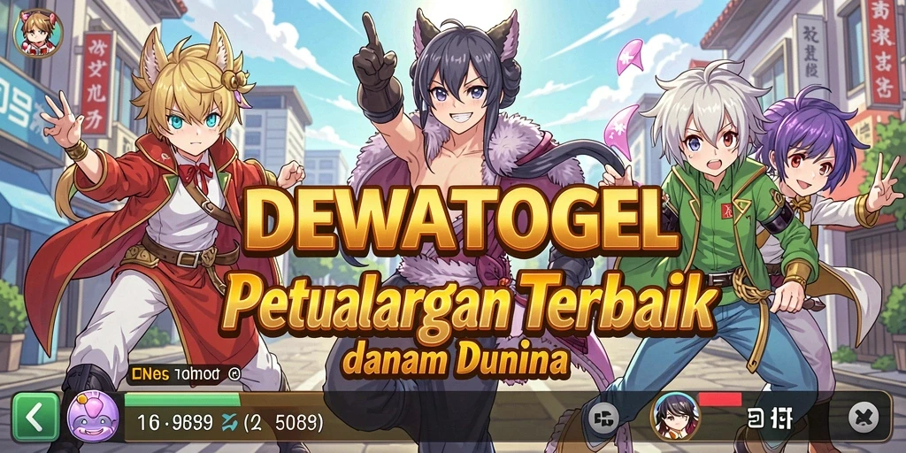 Gameplay seru dari DEWATOGEL dengan grafik anime yang menawan.