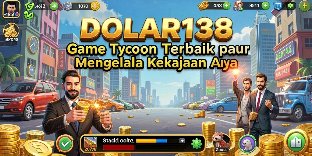 Tampilan gameplay DOLAR138 menampilkan elemen strategi Tycoon yang menarik.