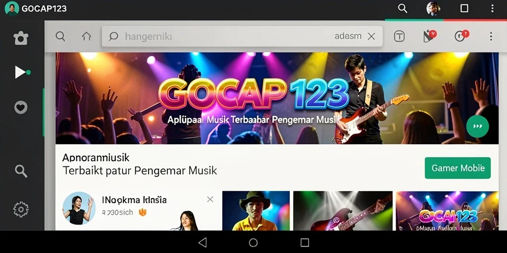 Tampilan menarik dari gameplay GOCAP123 yang interaktif.
