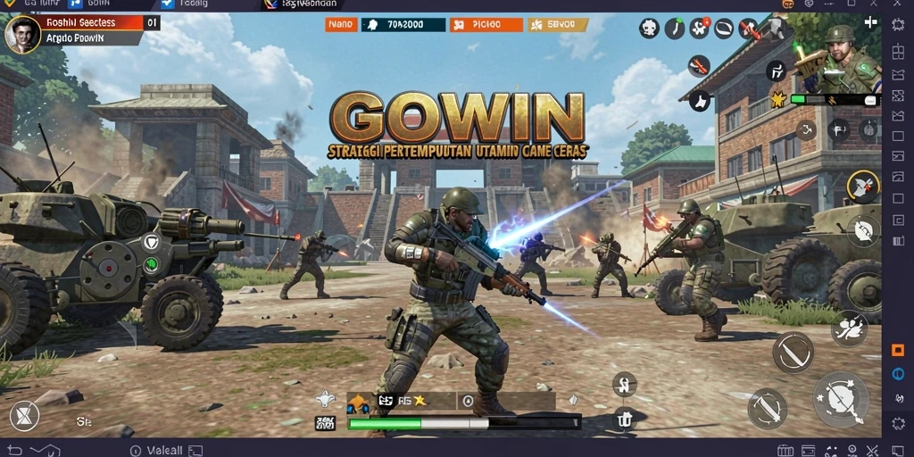 Tampilan gameplay menarik dari GOWIN dengan strategi mendalam.