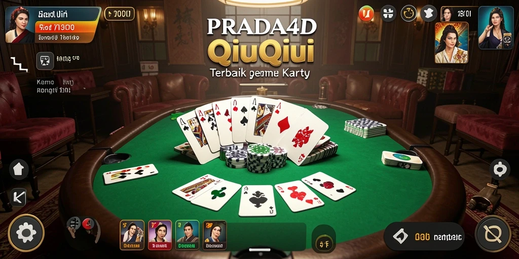 Tampilan menarik gameplay QiuQiu di PRADA4D.
