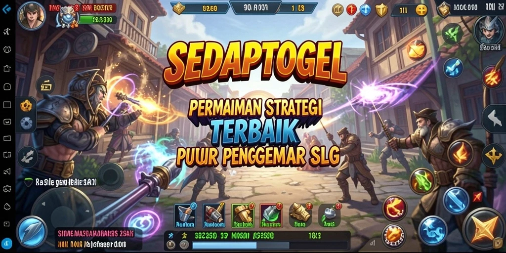 Tampilan penuh aksi dari gameplay SEDAPTOGEL yang seru.